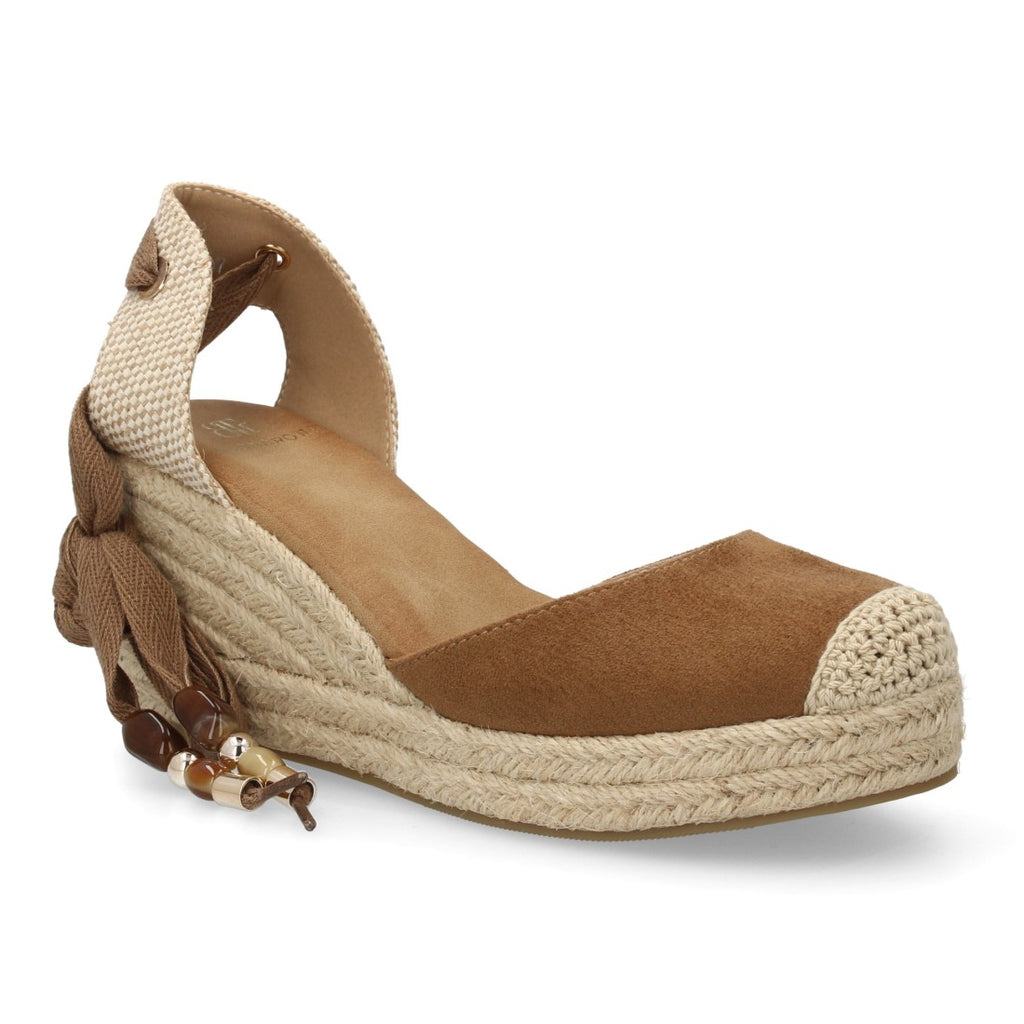 Bolsoloco Sandalia Cuña Camel