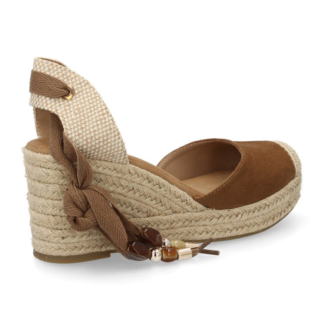 Bolsoloco Sandalia Cuña Camel