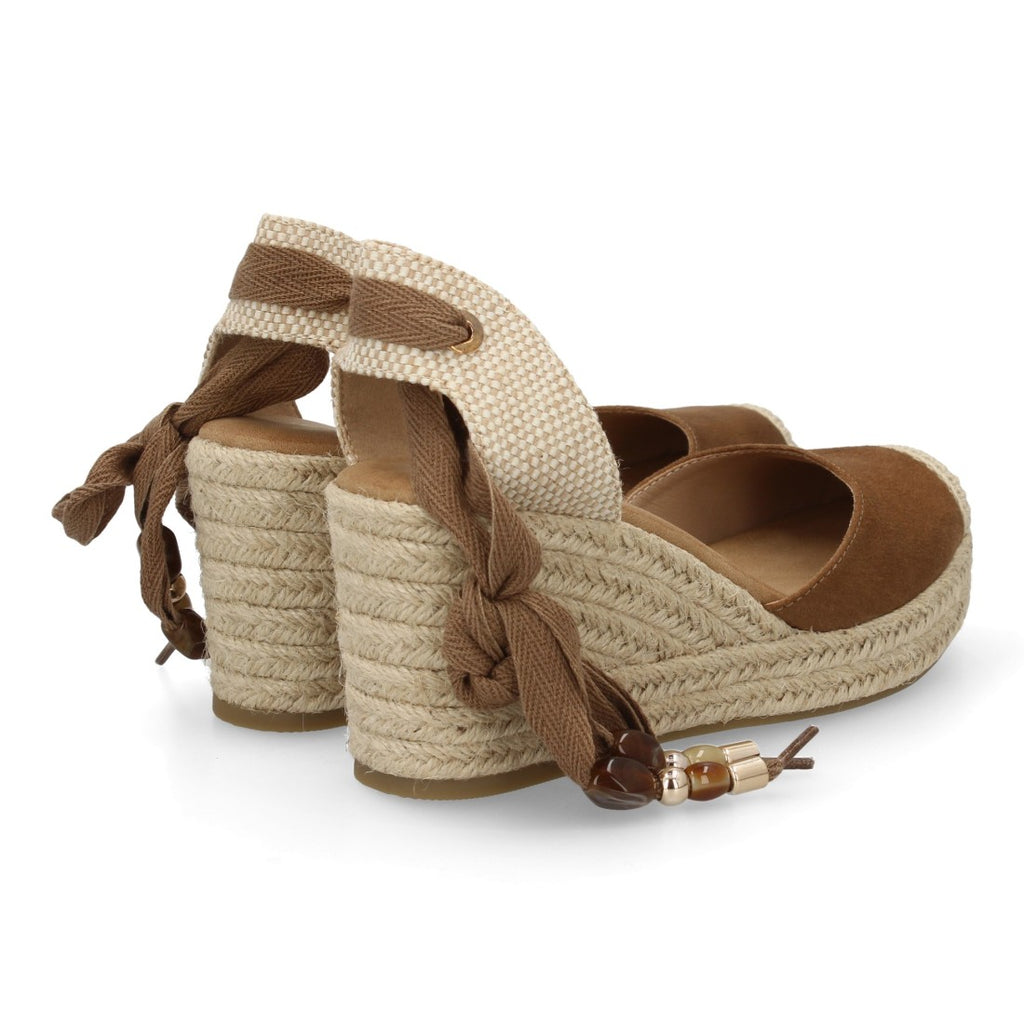 Bolsoloco Sandalia Cuña Camel