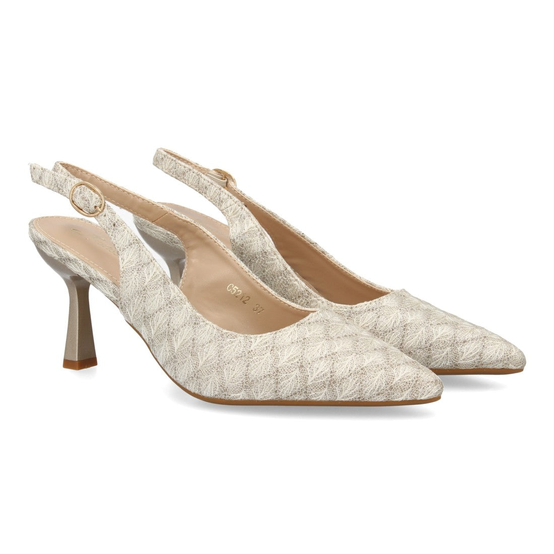 Bolsoloco Sandalia Hebilla Oro