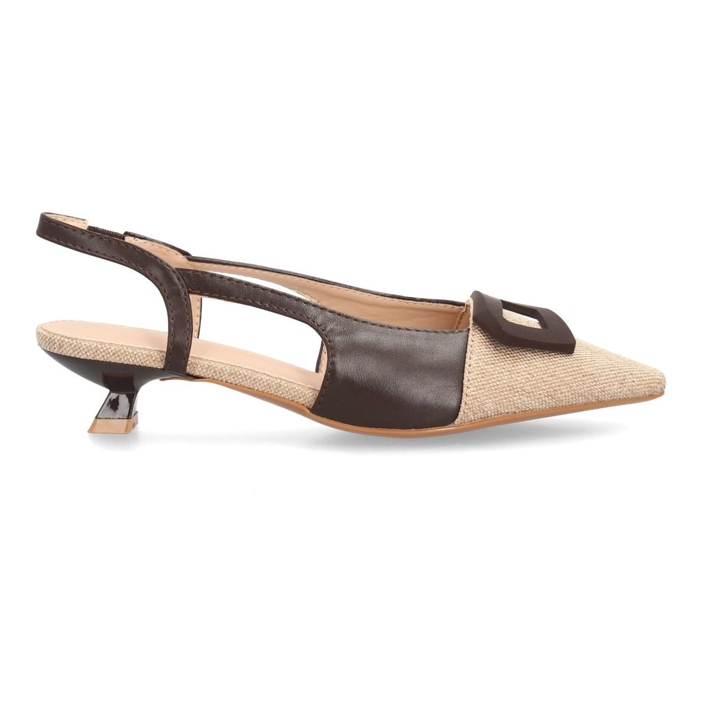 Bolsoloco Salon Tacón Marron