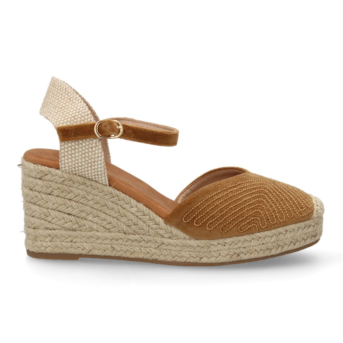 Bolsoloco Sandalia Cuña Kaki