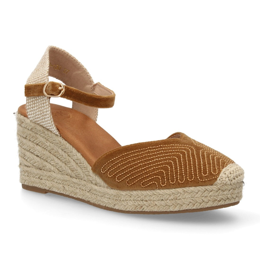 Bolsoloco Sandalia Cuña Kaki