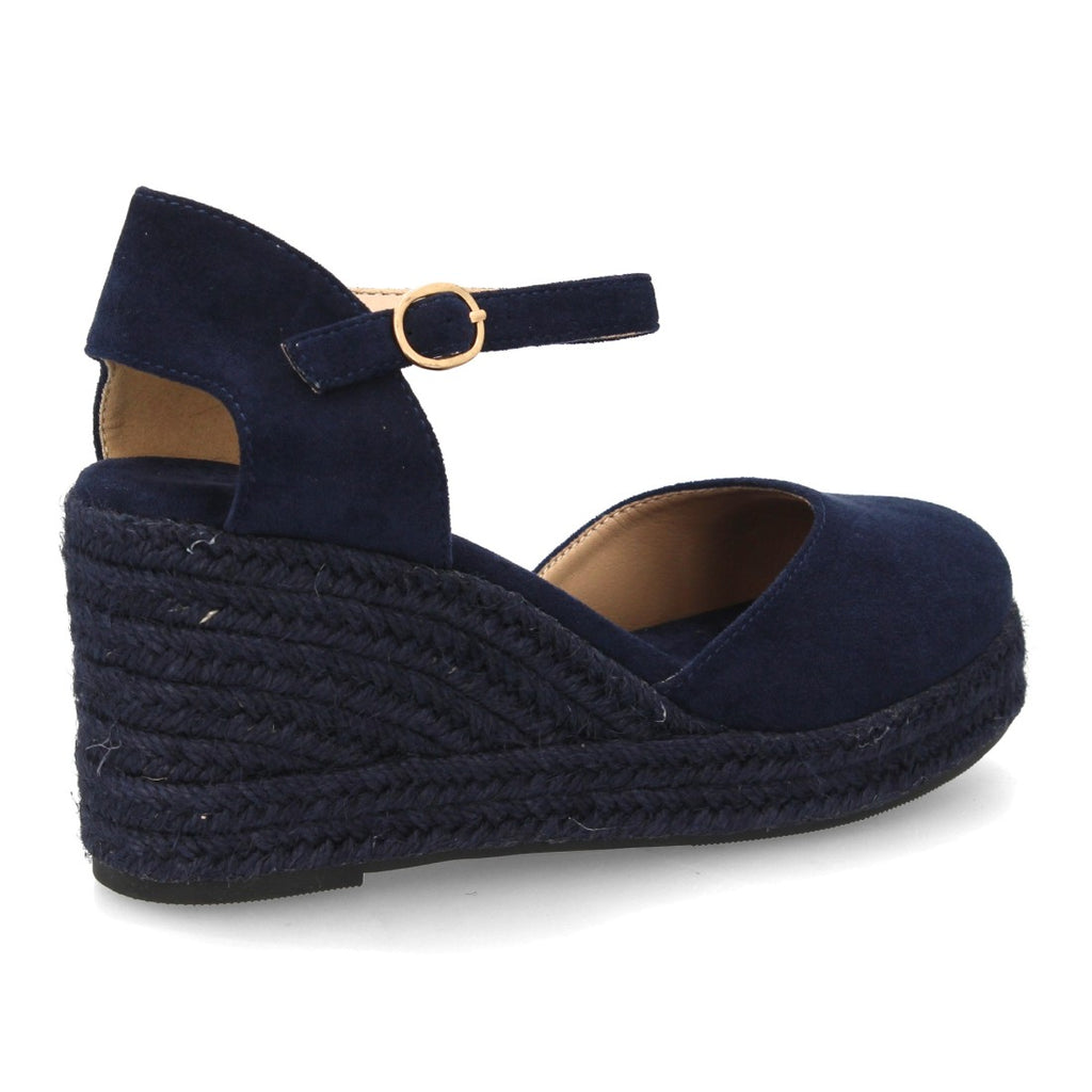 Bolsoloco Sandalia Cuña Marino