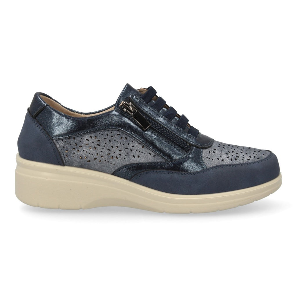 Bolsoloco Zapato Cuña Azul