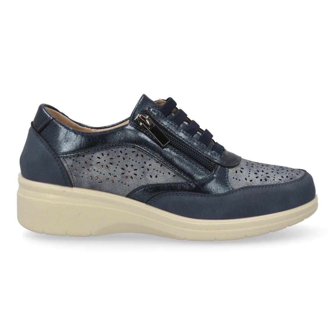 Bolsoloco Zapato Cuña Azul