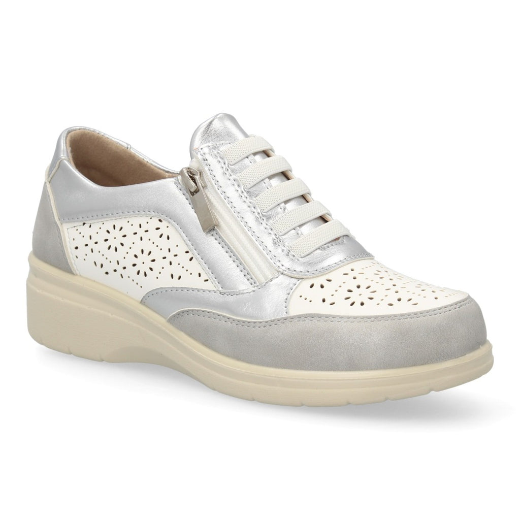 Bolsoloco Zapato Cuña Plata
