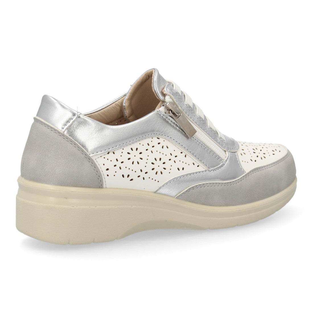 Bolsoloco Zapato Cuña Plata