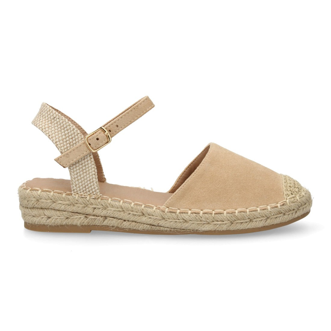 Bolsoloco Sandalia Cuña Beige
