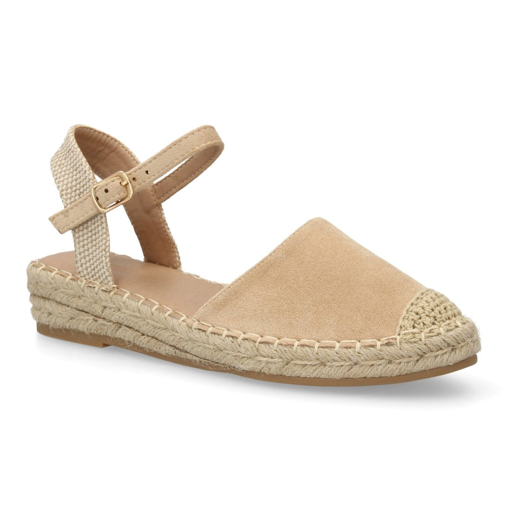 Bolsoloco Sandalia Cuña Beige