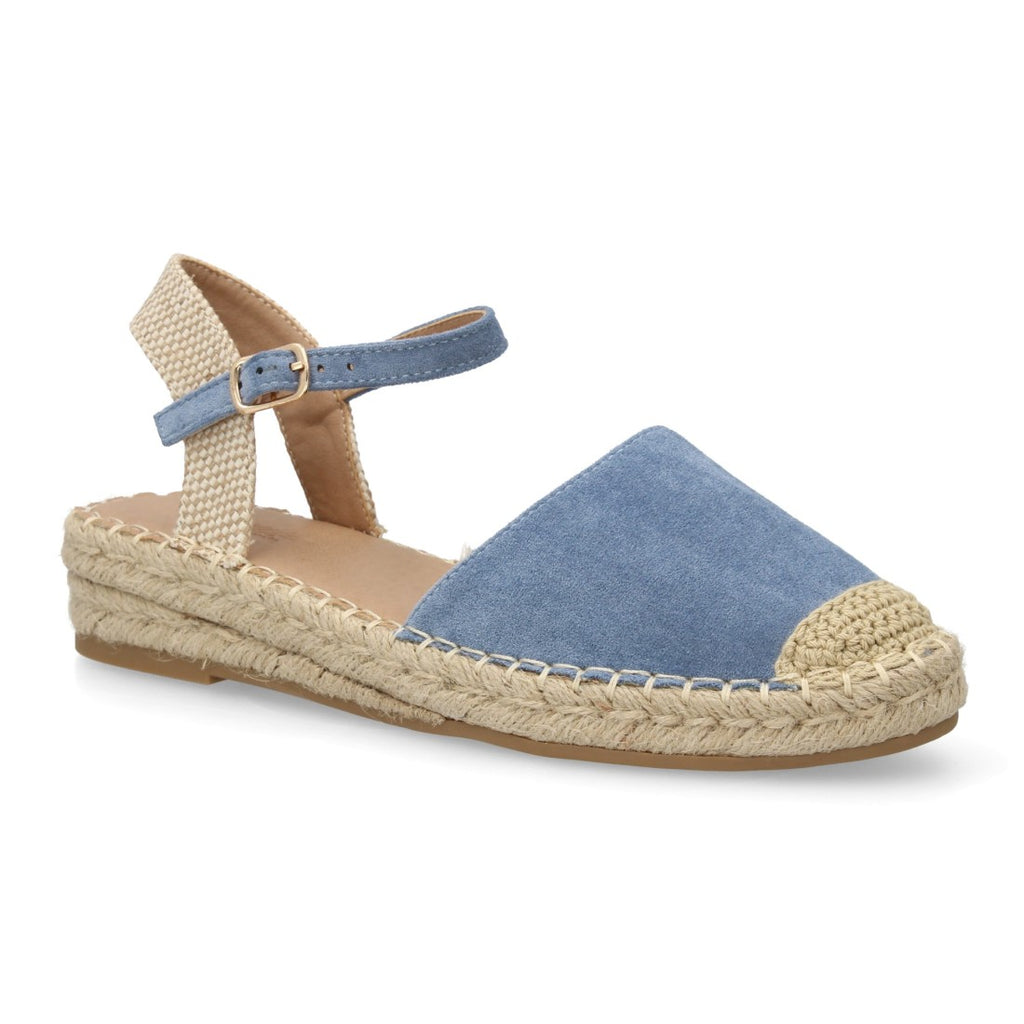 Bolsoloco Sandalia Cuña Azul