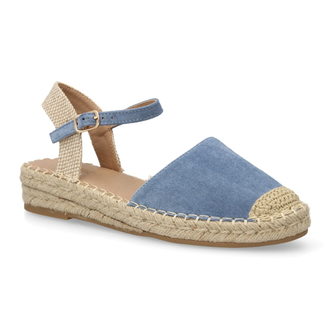Bolsoloco Sandalia Cuña Azul