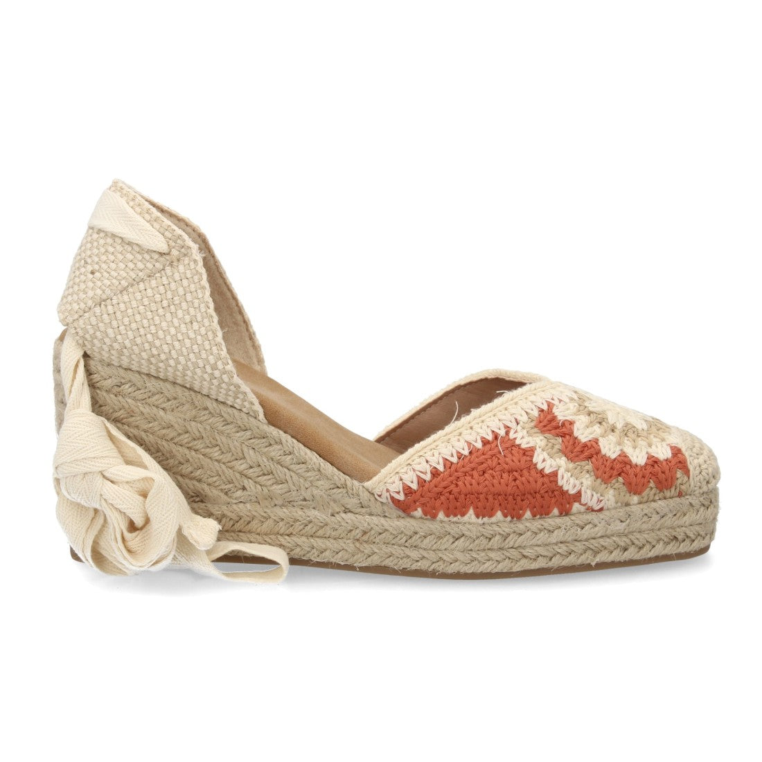 Bolsoloco Sandalia Cuña Beige