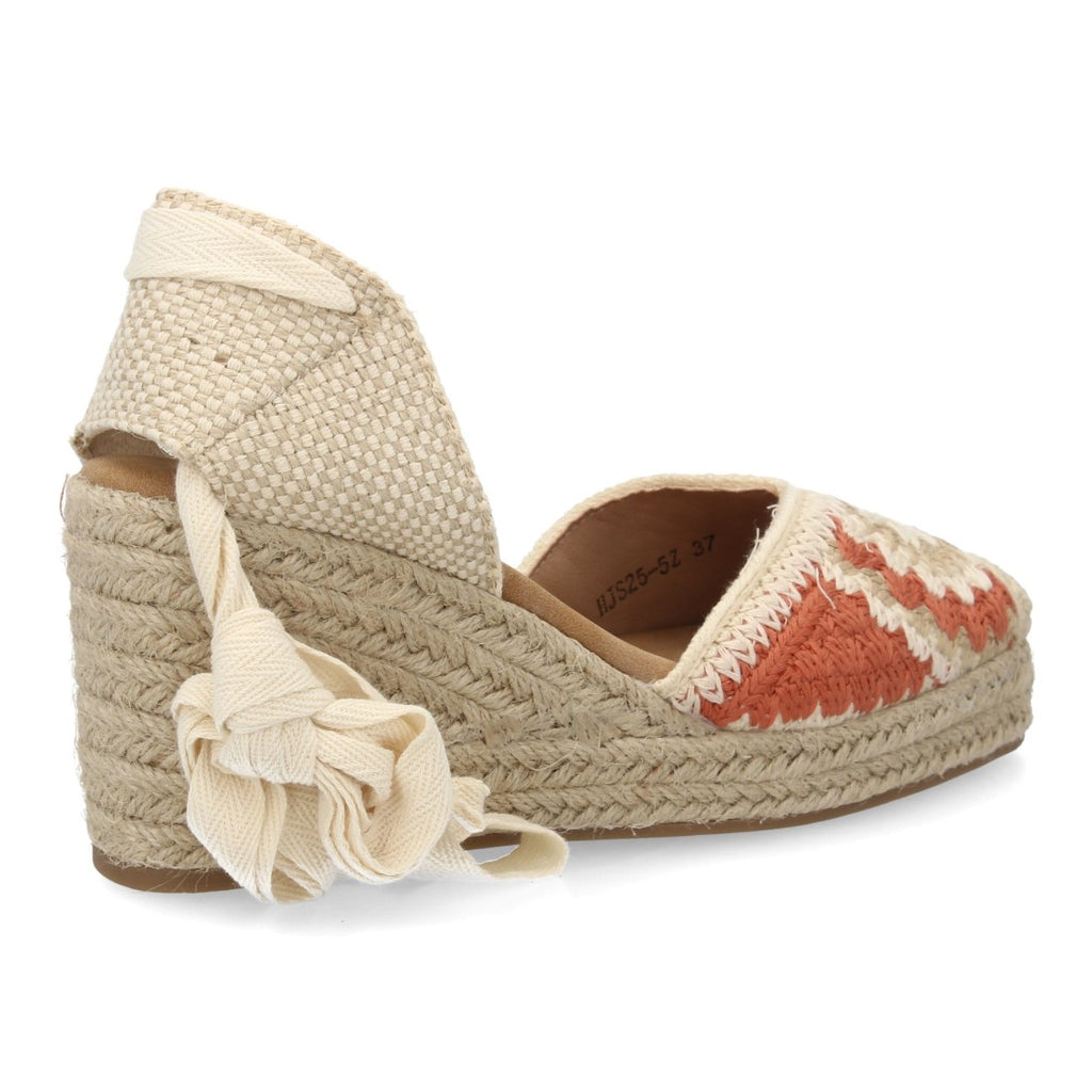 Bolsoloco Sandalia Cuña Beige