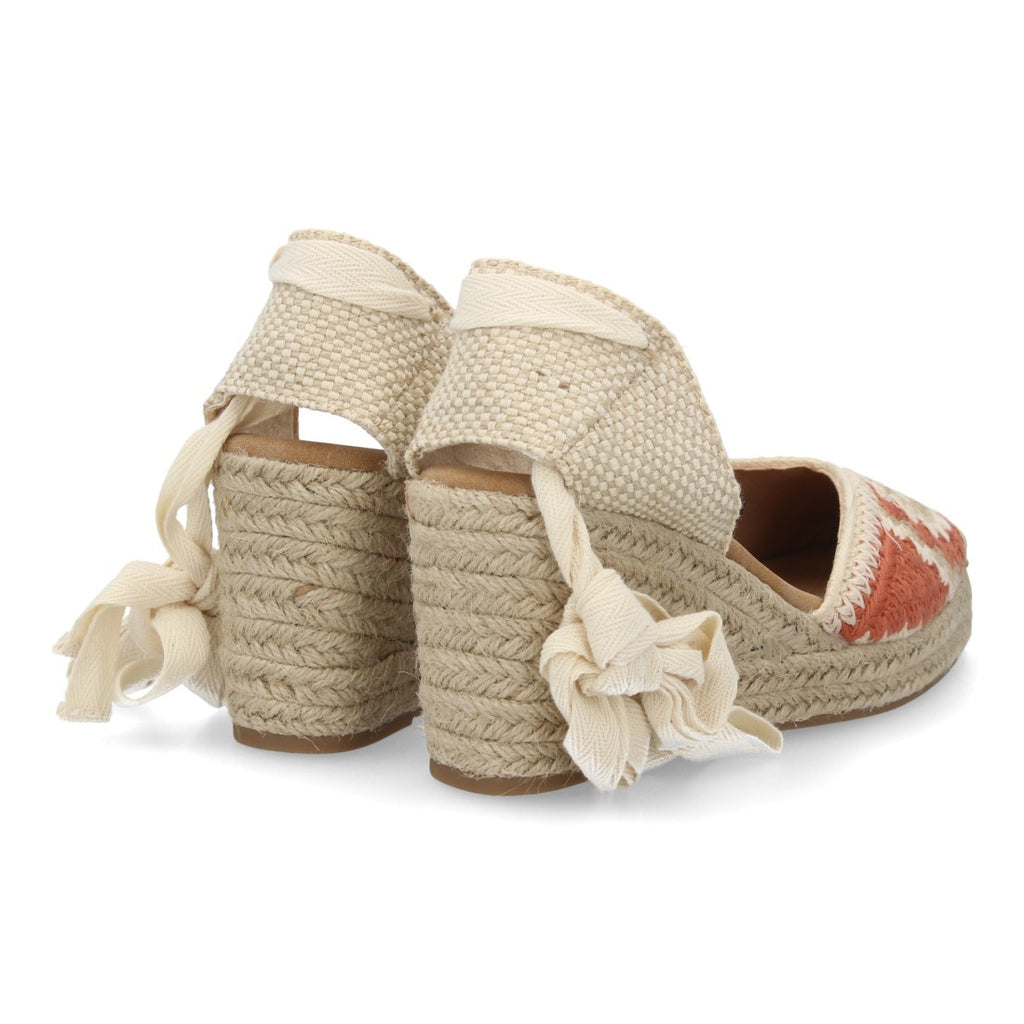 Bolsoloco Sandalia Cuña Beige