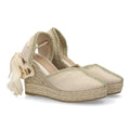 Bolsoloco Sandalia Cuña Beige