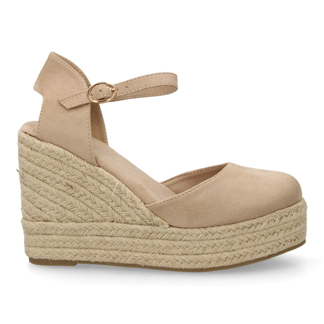 Bolsoloco Sandalia Cuña Beige