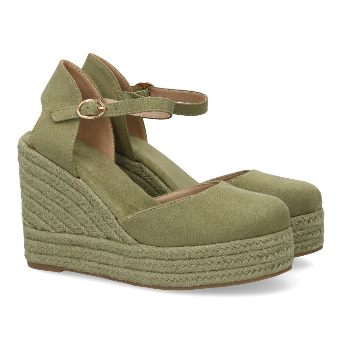 Bolsoloco Sandalia Cuña Verde