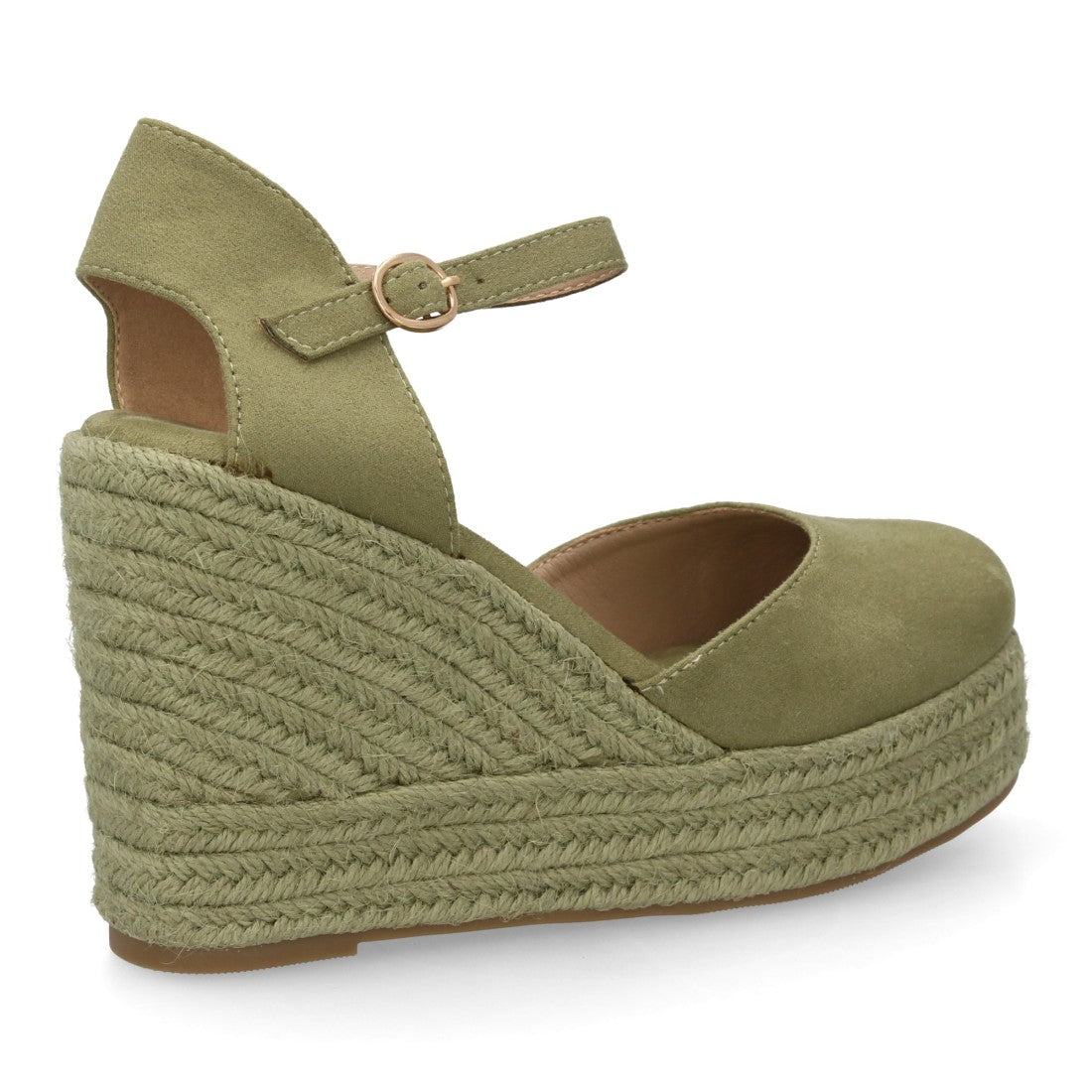 Bolsoloco Sandalia Cuña Verde