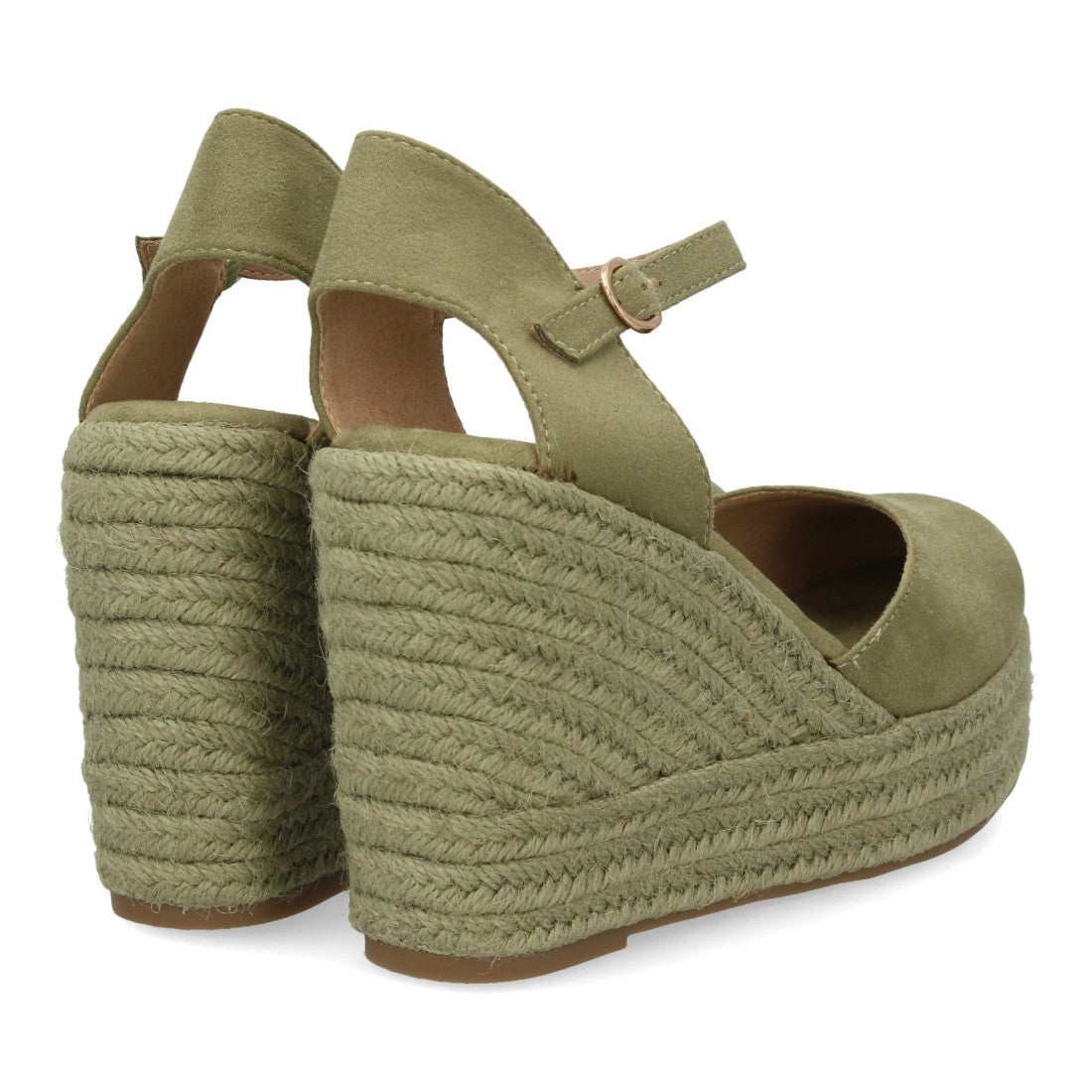 Bolsoloco Sandalia Cuña Verde