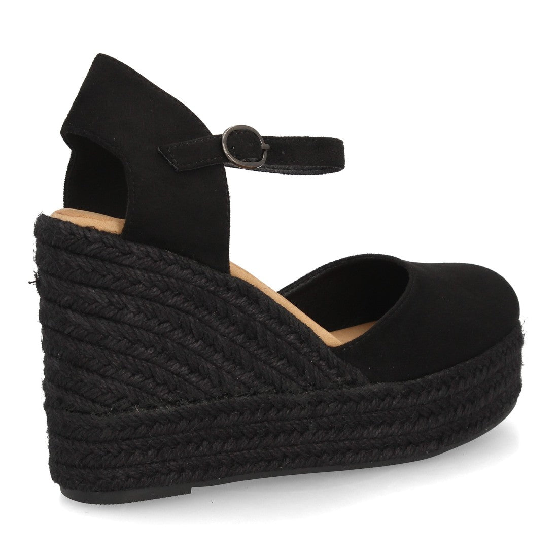Bolsoloco Sandalia Cuña Negro