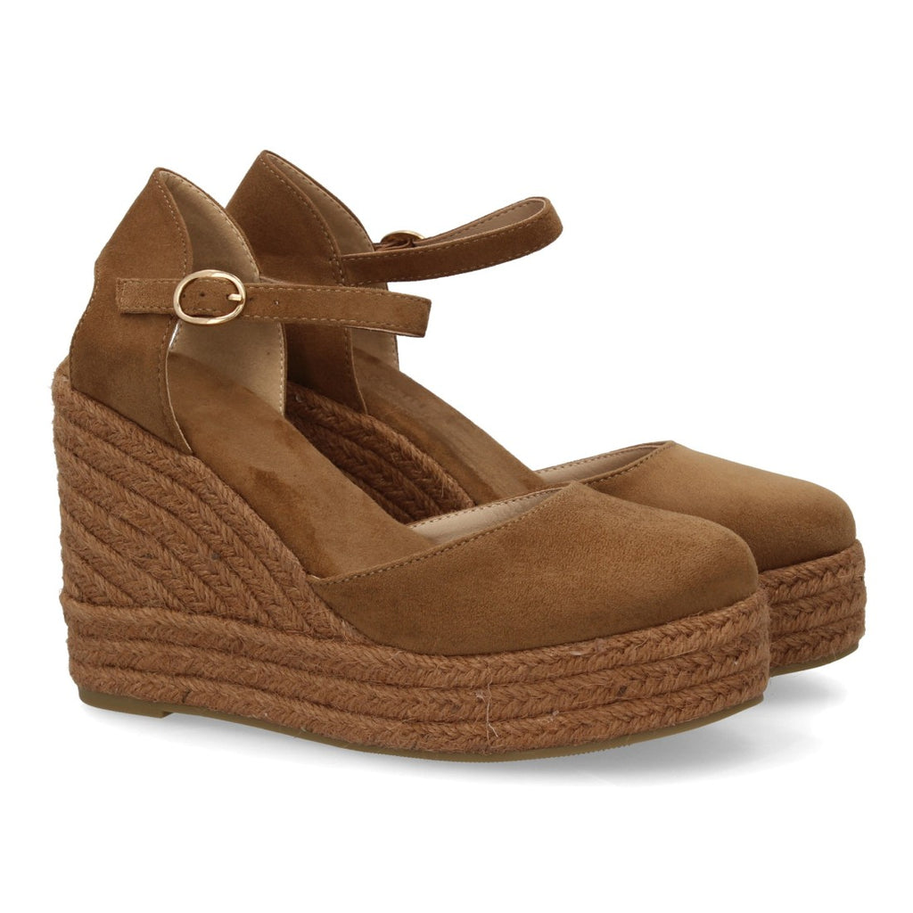 Bolsoloco Sandalia Cuña Camel