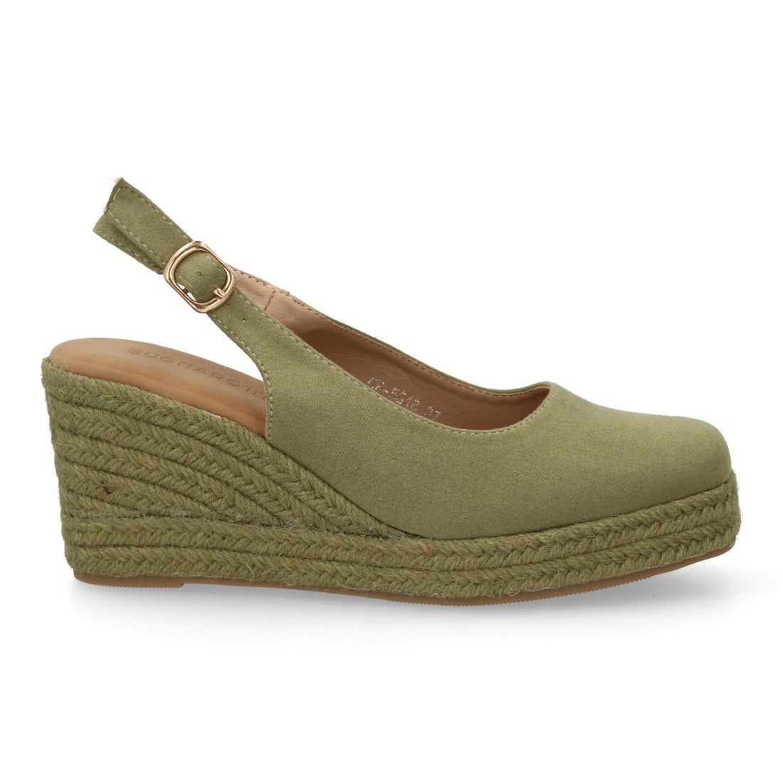 Bolsoloco Sandalia Cuña Verde
