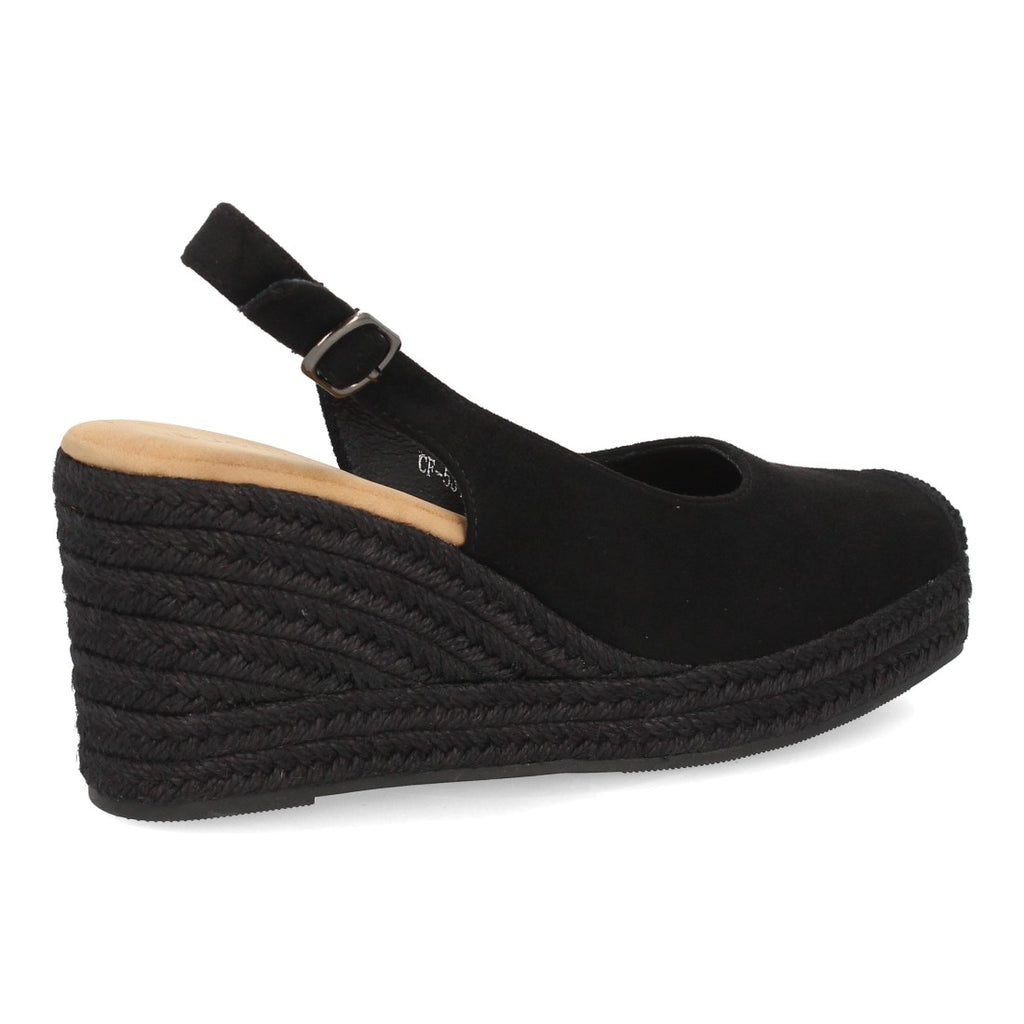 Bolsoloco Sandalia Cuña Negro