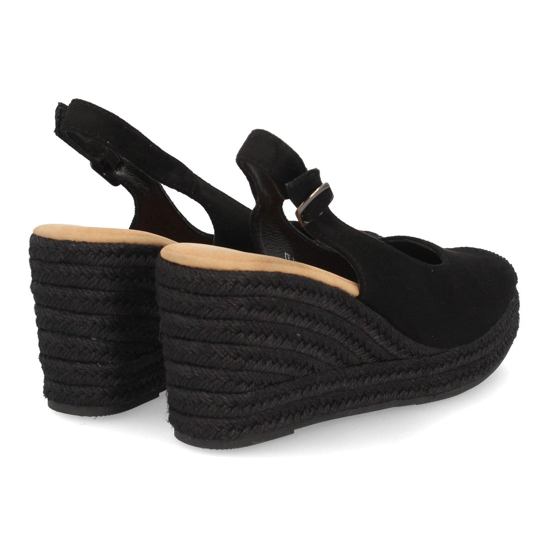 Bolsoloco Sandalia Cuña Negro