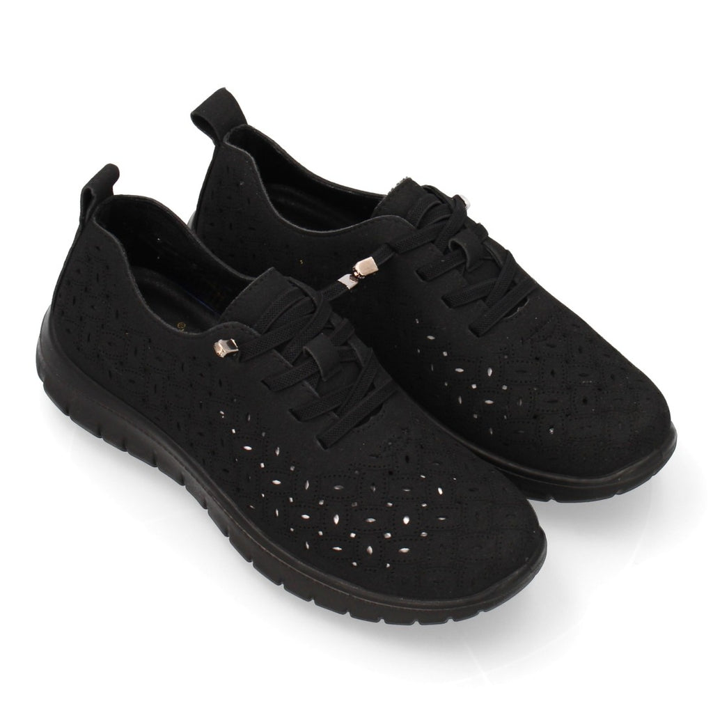 Bolsoloco Zapato Cuña Negro