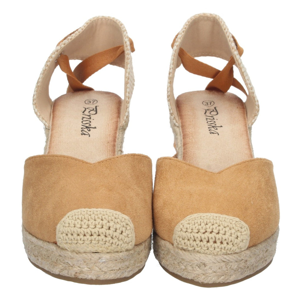 Bolsoloco Sandalia Cuña Camel