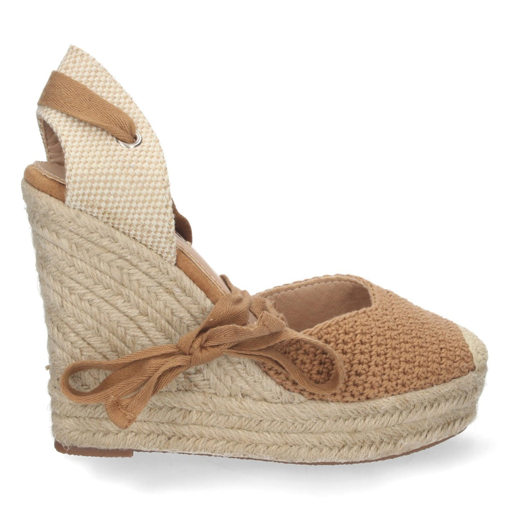 Bolsoloco Sandalia Cuña Camel