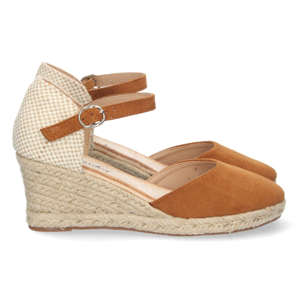 Bolsoloco Sandalia Cuña Camel