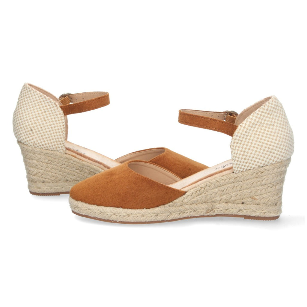 Bolsoloco Sandalia Cuña Camel