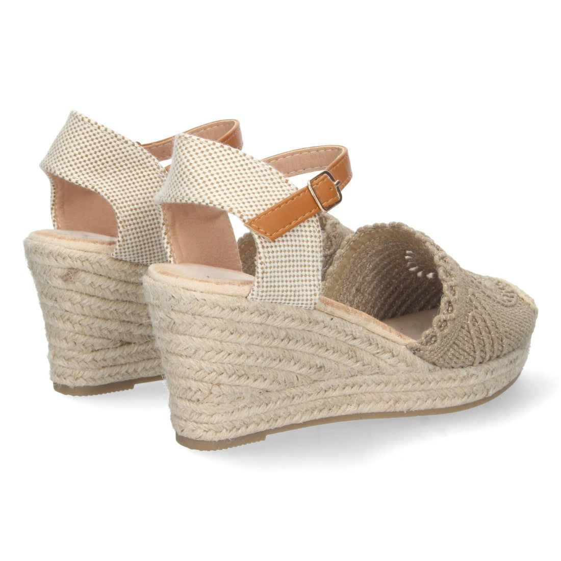 Bolsoloco Sandalia Cuña Kaki
