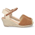 Bolsoloco Sandalia Cuña Camel