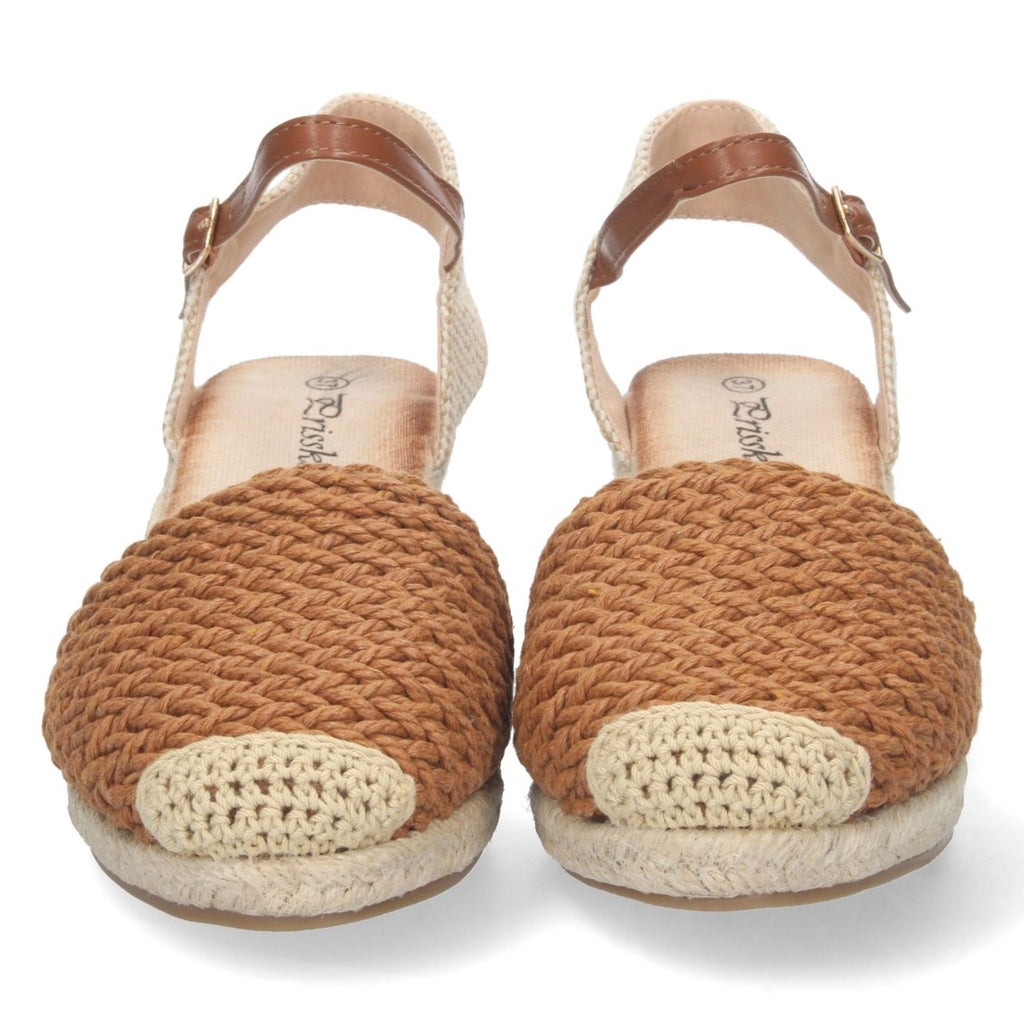 Bolsoloco Sandalia Cuña Camel