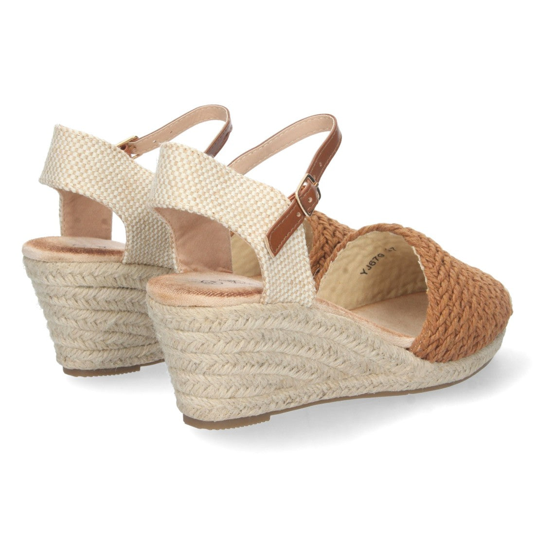 Bolsoloco Sandalia Cuña Camel
