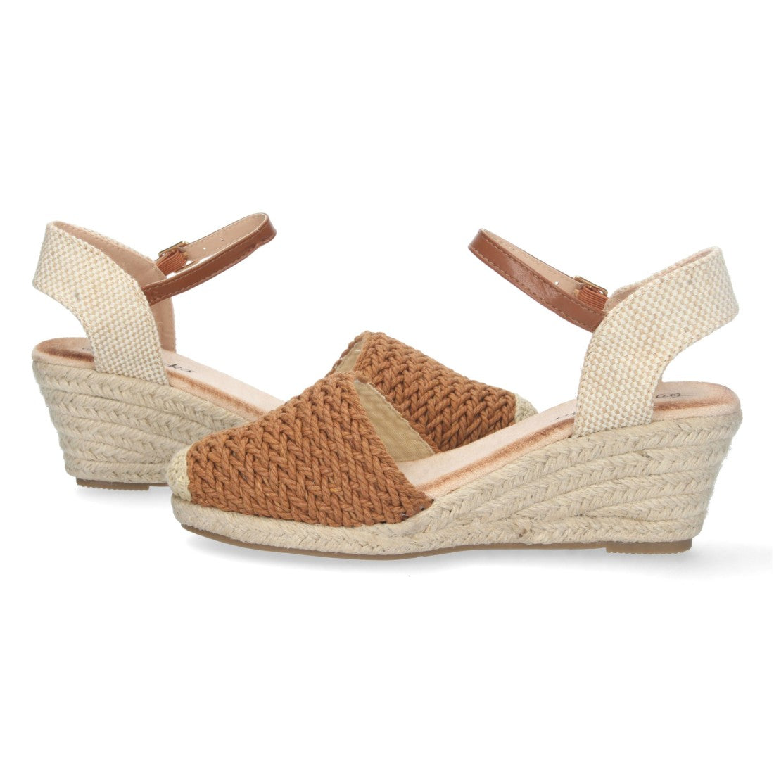 Bolsoloco Sandalia Cuña Camel