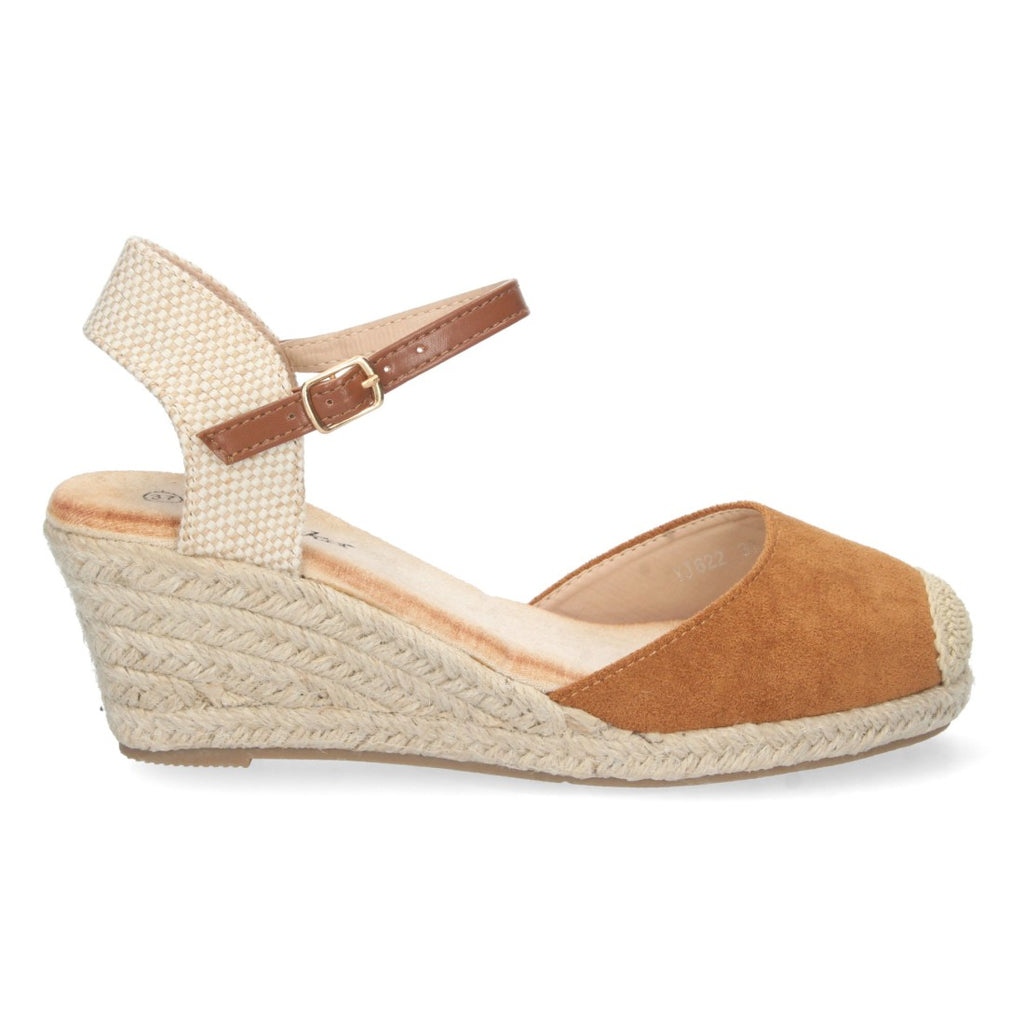 Bolsoloco Sandalia Cuña Camel