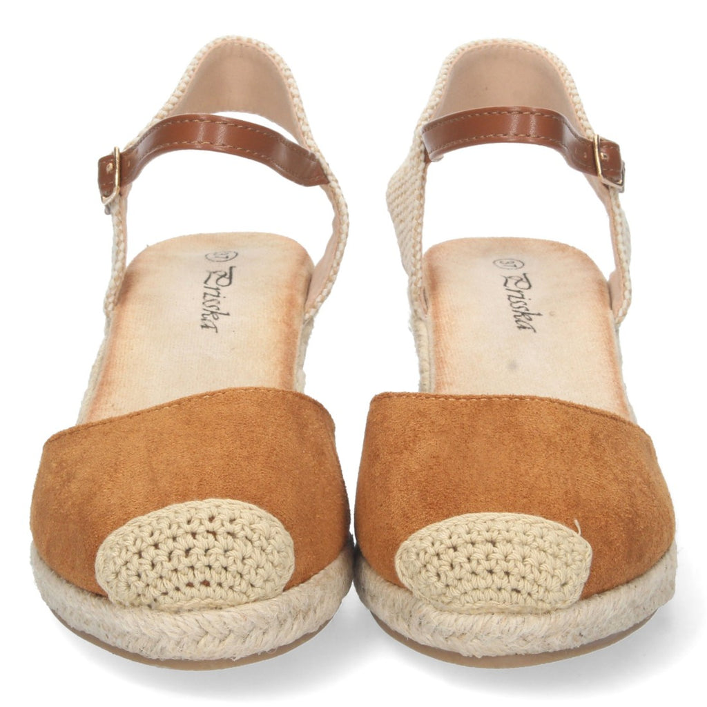 Bolsoloco Sandalia Cuña Camel
