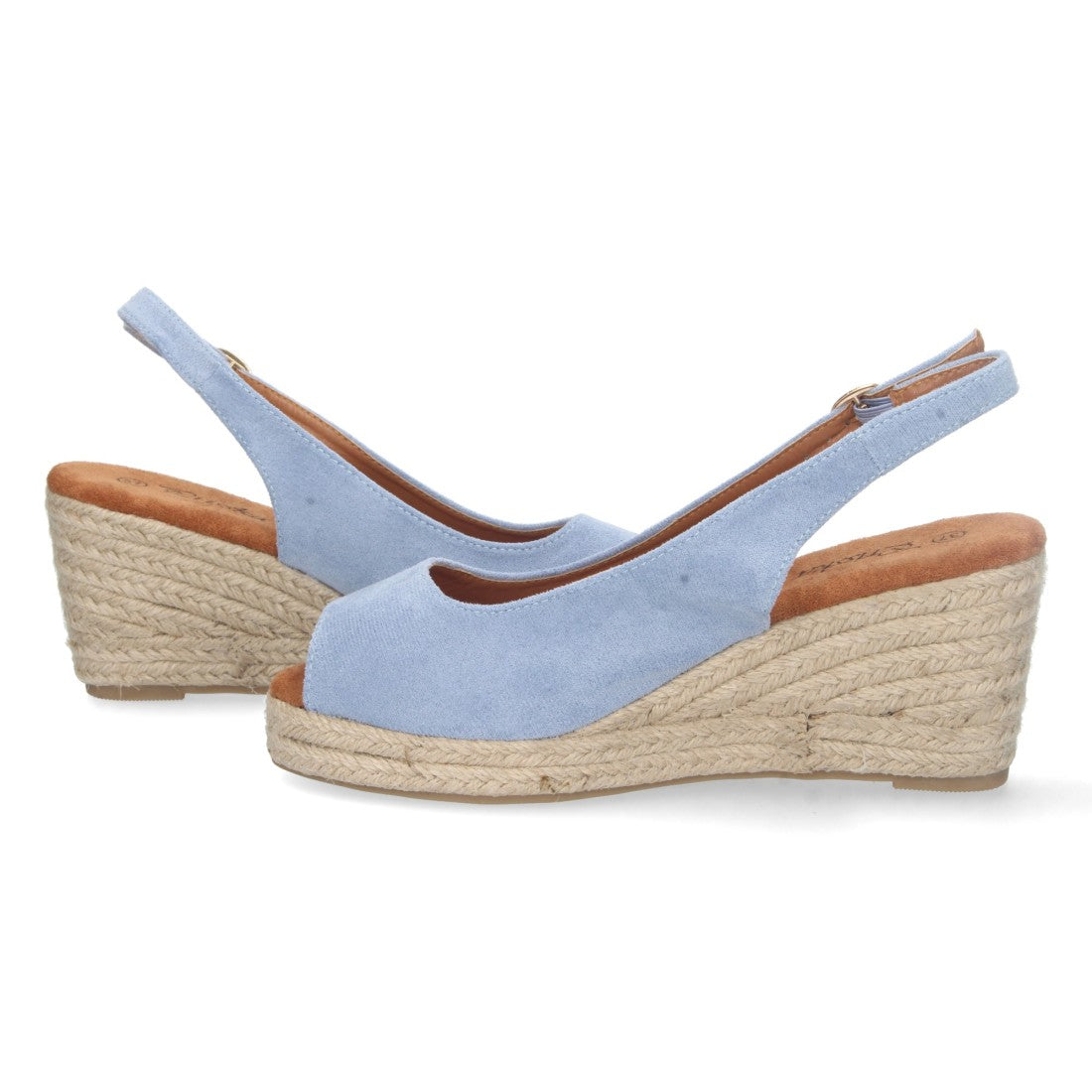 Bolsoloco Sandalia Cuña Azul