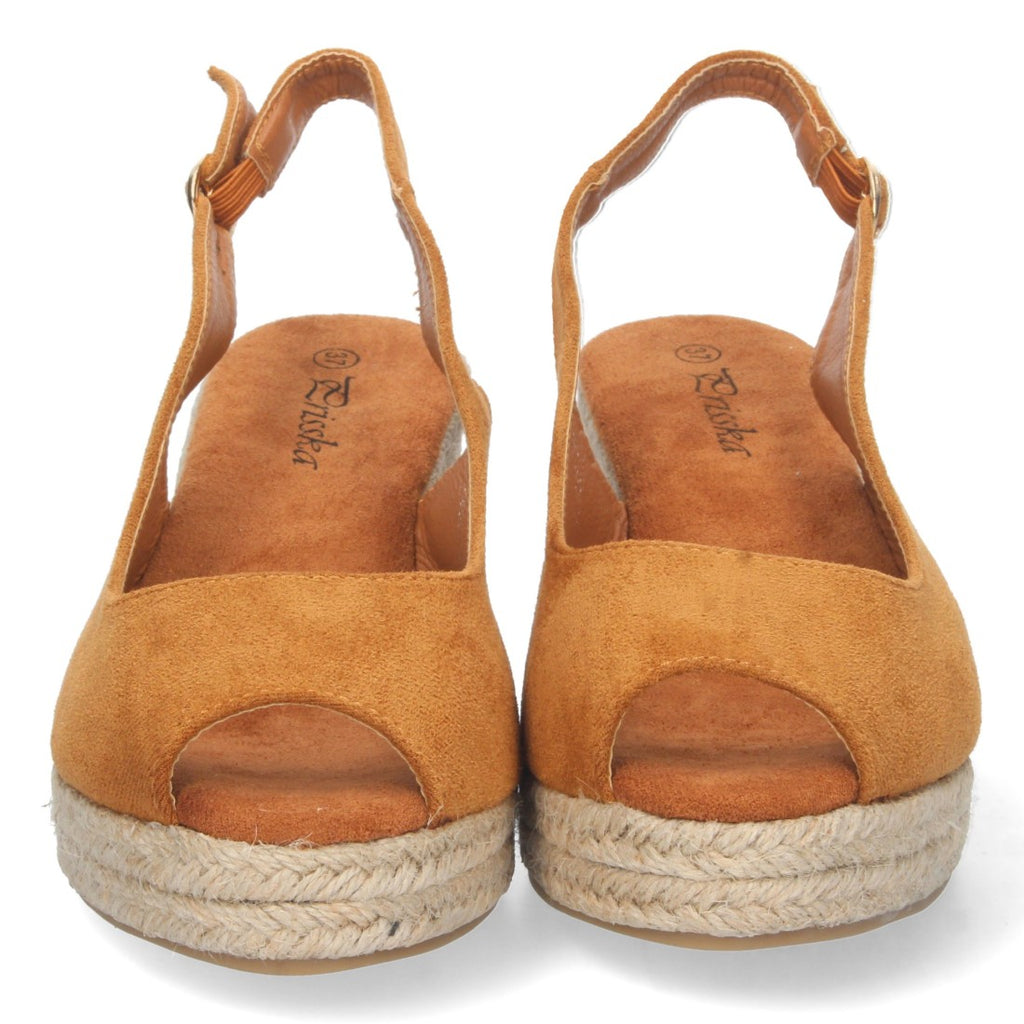 Bolsoloco Sandalia Cuña Camel